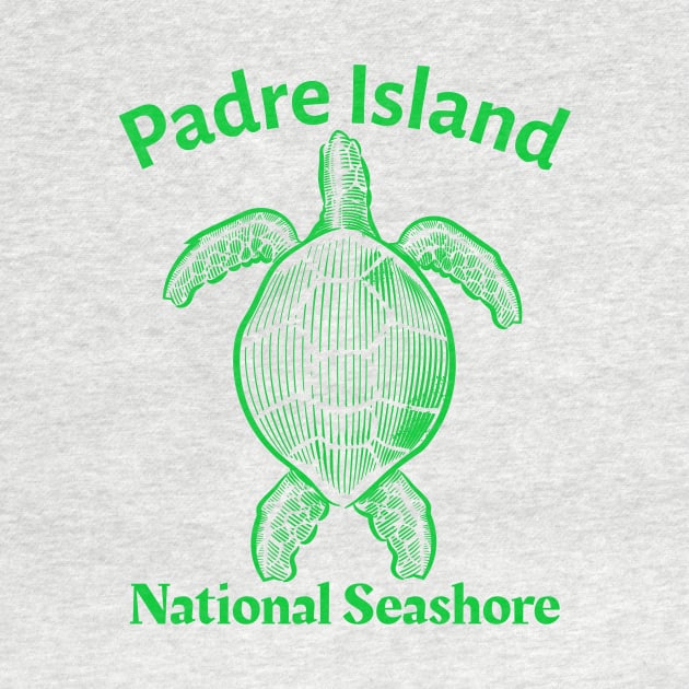 PADRE ISLAND NATIONAL SEASHORE TEXAS T-SHIRT by Cult Classics